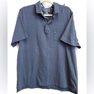 Tailor Vintage Airotec® Jersey Short Sleeve Polo, Navy Blazer, size XLarge